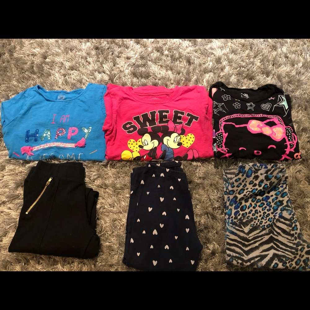 girls 3 outfit bundle